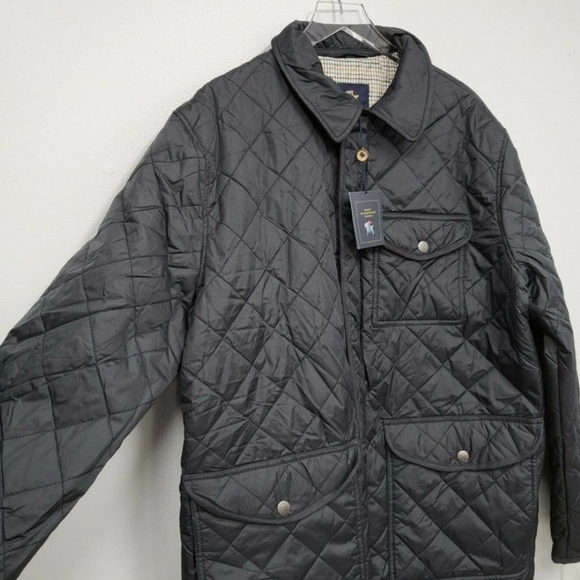Hart Schaffner Marx Middlebury Navy Quilted Jacket (XL) - Picture 3 of 10